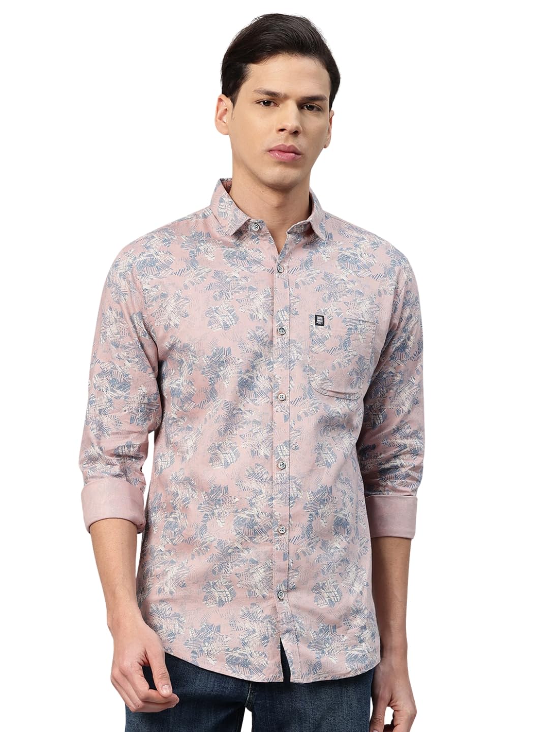Men's Stylish Floral Print Slim Fit Casual Shirt – Pure Cotton| Full Sleeve | Trendy & Comfortable-image-16
