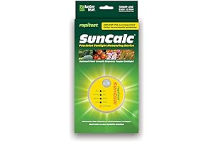 Luster Leaf Rapitest Suncalc Sunlight Calculator Sun Meter for Gardening