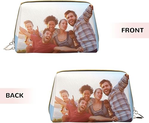 Miniatura 4 de Bolsa de maquillaje personalizada, diseño personalizado, tu propia foto, logotipo, nombre, bolsa de cosméticos, bolsa de aseo duradera y ligera,