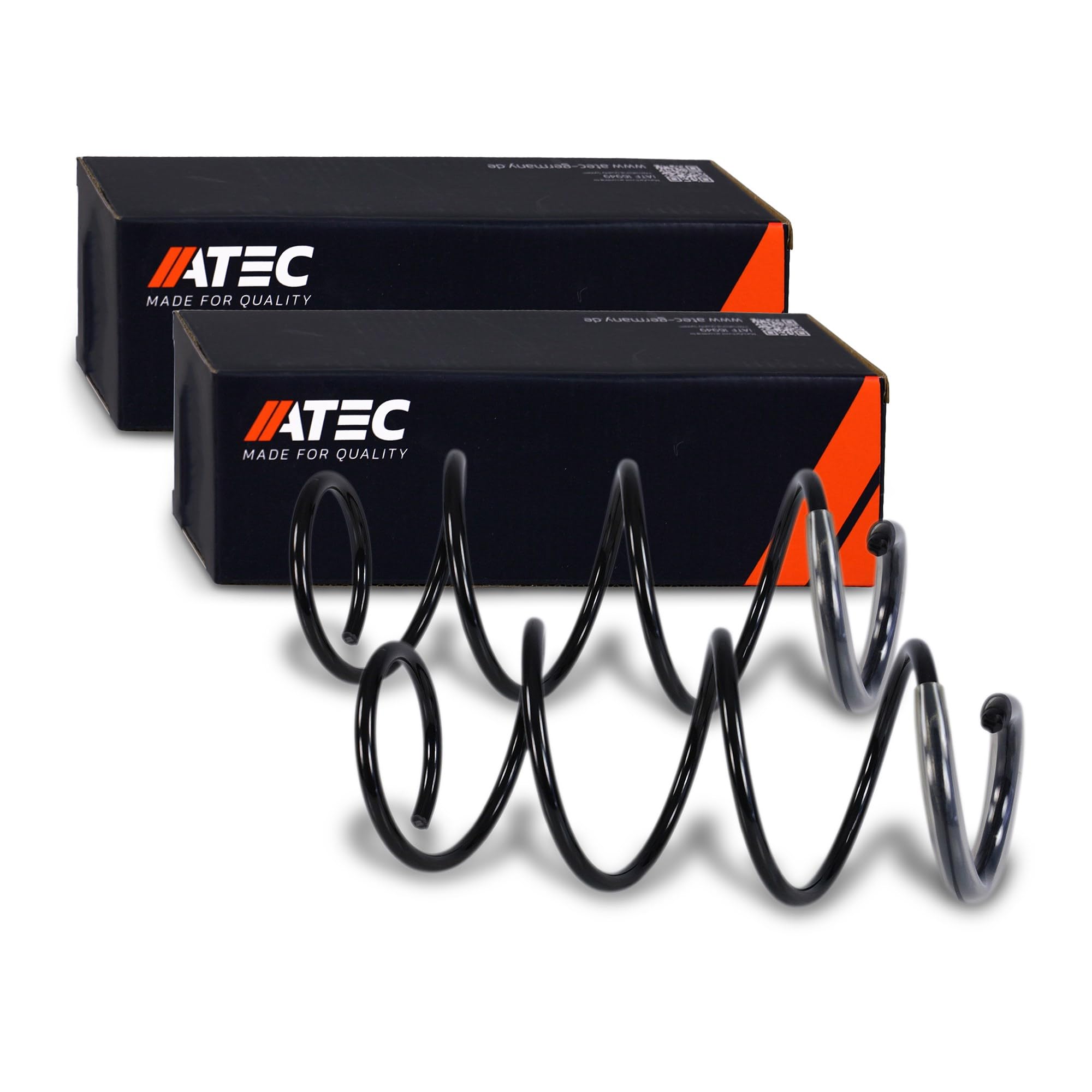 ATEC Germany 2x ressort de suspension avant ressort hélicoïdal gauche droit