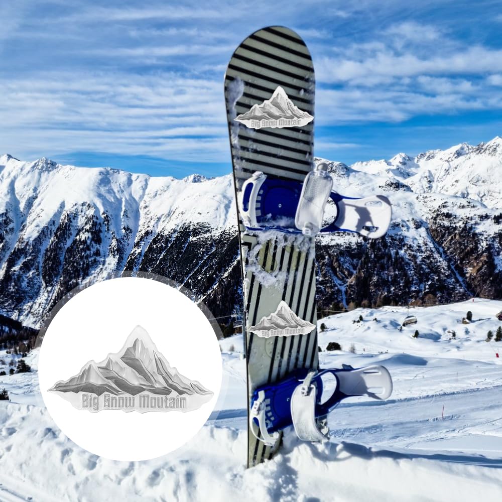 Snowboard Stomp Pads, Snowboard Antidérapant Tapis Transparent Stomp Grip Pad pour Le Ski Montagne Enneigée Grip Pad pour Hiver Neige Glace Ski Accessoires
