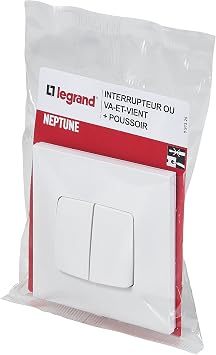 Legrand leg91325 Toggle/Two-Way Switch 230 V White