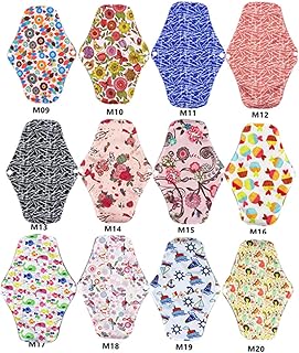 Toile Period Pad Reusable Feminine Pads Reusable Panty Liners Cloth Towel Mama Pads Portable Towel Cloth Pad Menstrual Pad Napkin Mother Warp Pad Dedicated Menstrual Pads