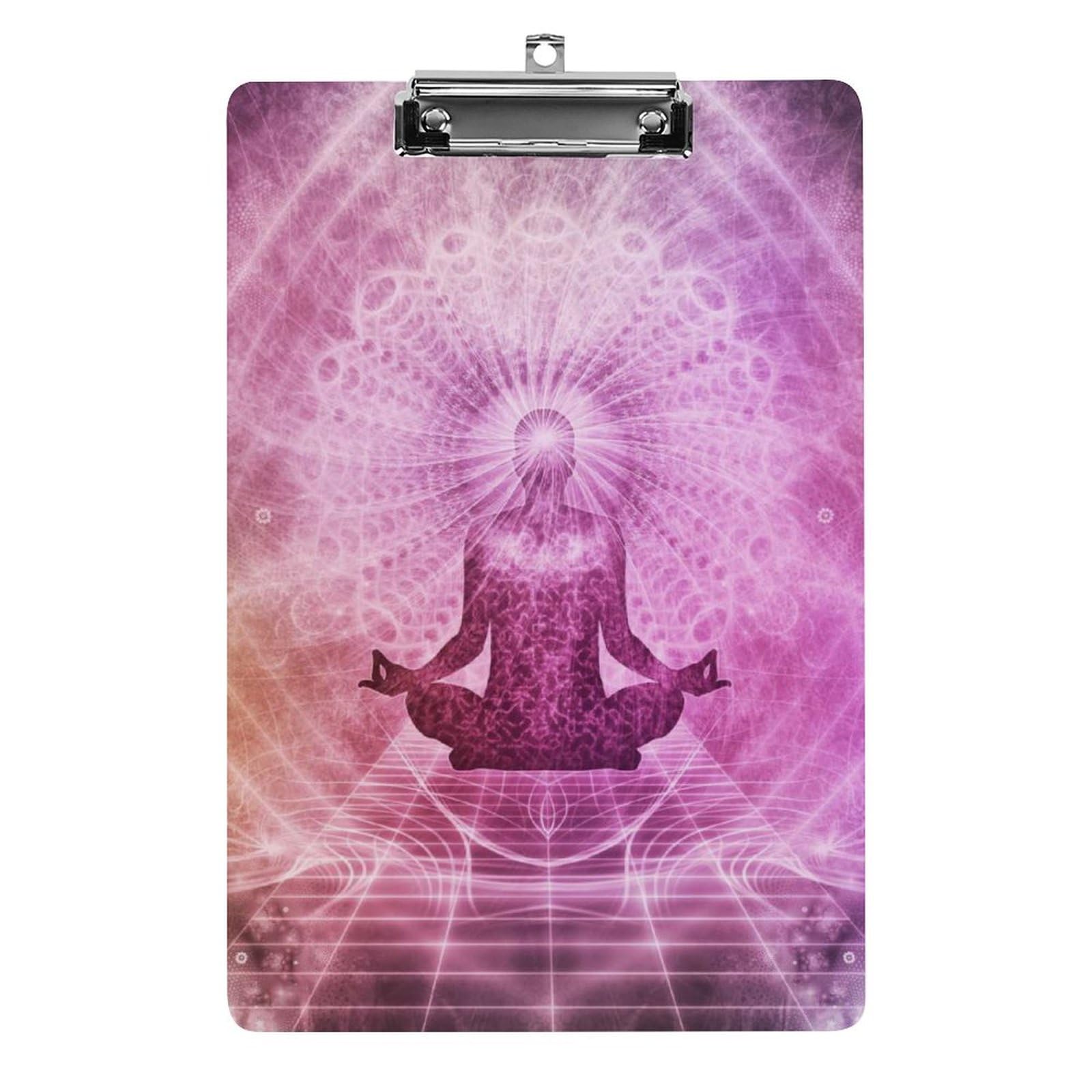 Planchette à pince A4 Chakras stop aux feuilles perdues au bureau - 8