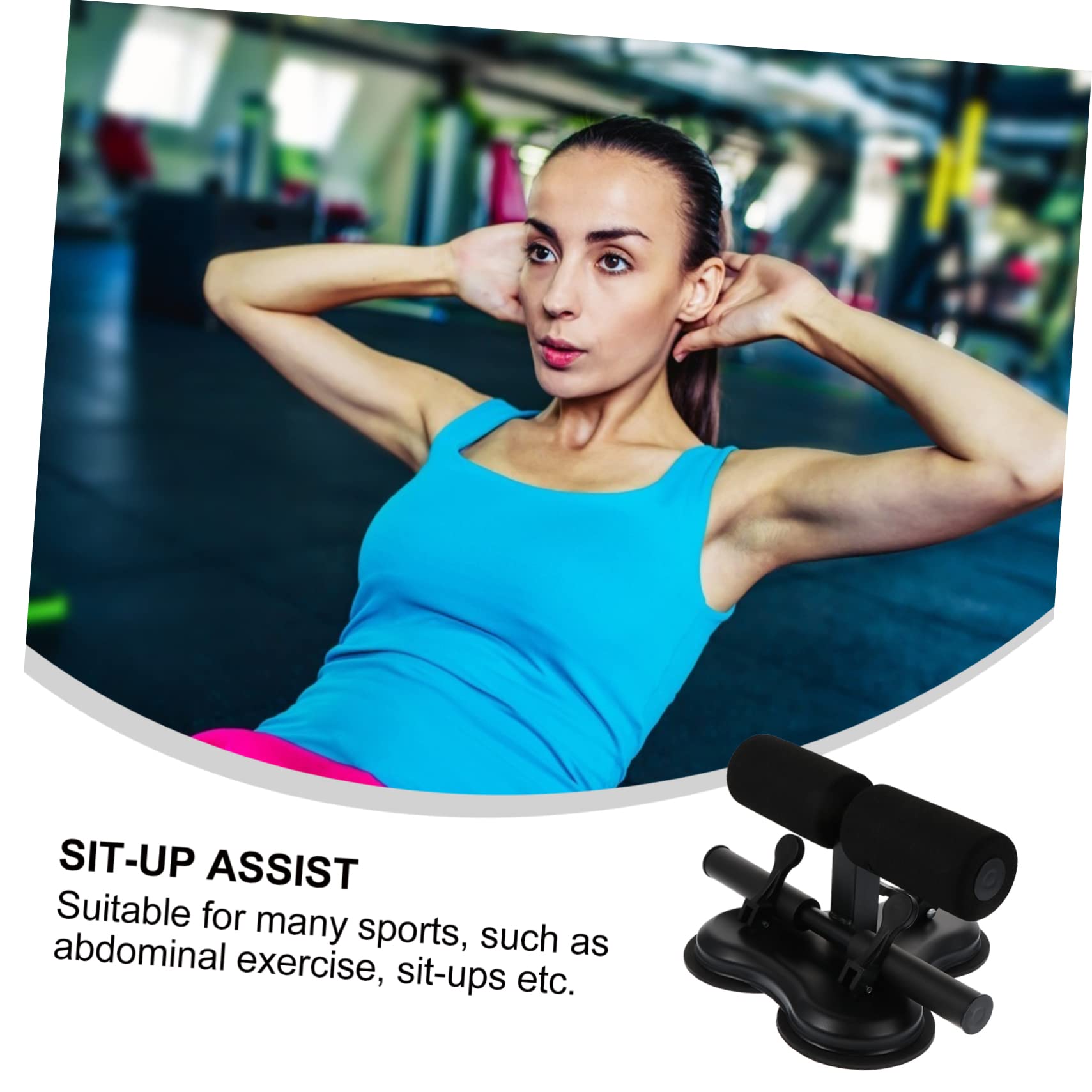 Barre Abdominale Ergonomique UPKOCH Pour Sit-ups - Aide à Renforcer Les Abdos à La Maison | Base Stable
