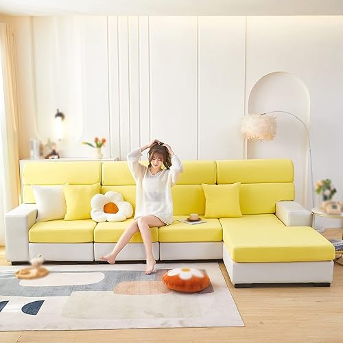 Miniatura 2 de Funda universal para sofá resistente al desgaste, fundas de almohada de 18 x 18 pulgadas, fundas de almohada cuadradas de repuesto, funda de cojín