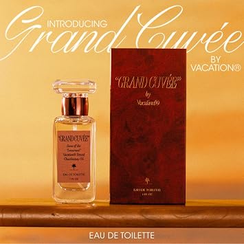 VACATION Grand Cuvee Eau de Toilette Perfume for Women, 1 Fluid Ounce - Amber and Vanilla Summer Fragrance, Travel Size Spray