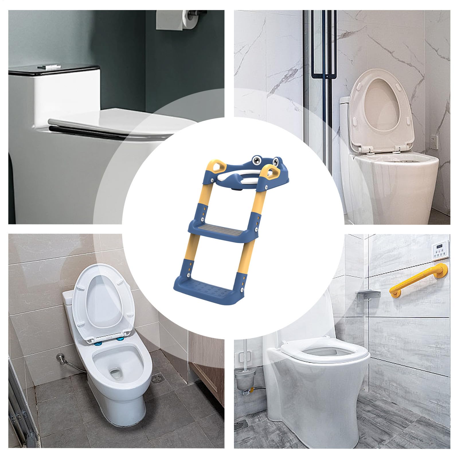 Asiento De Entrenamiento Para El Baño Asiento De Orinal Infantil Con | Asiento Para Niños Silla Entrenamiento Baño Infantil Pequeños