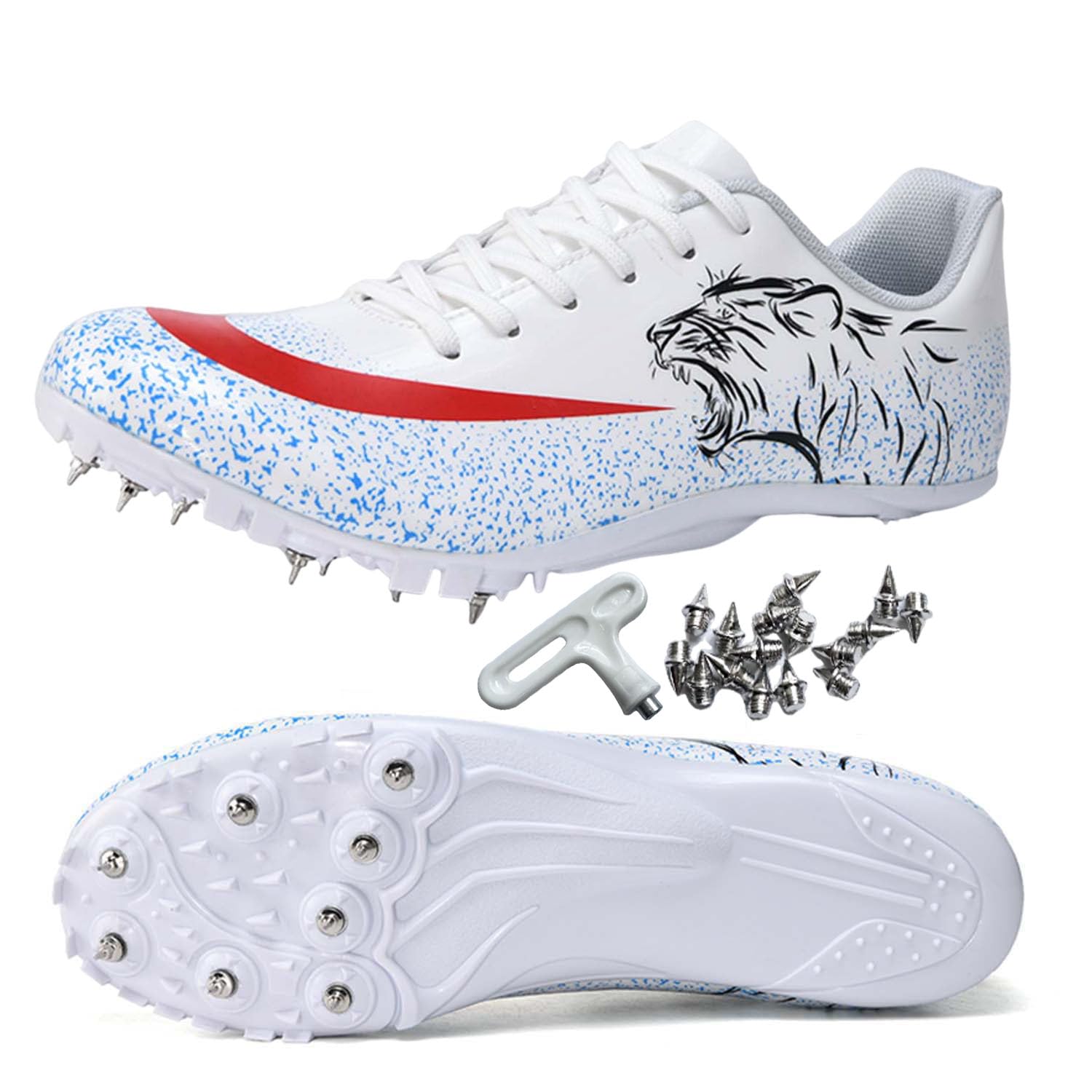 HESBITEUL Mens Womens Track and Field Shoes Spikes Race Jumping Sneakers  Professional Running Nail Spikes for Boys : Amazon.ca: Clothing, Shoes \u0026 ...