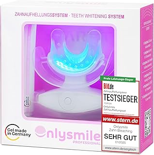 Onlysmile Zahnbleaching Set professionell | Testsieger 2024-2025 | All in One Teeth Whitening Kit für Weiße Zähne mit sofort Effekt | Sichere Zahnaufhellung Bleaching Zähne aufhellen | Zahn bleach set