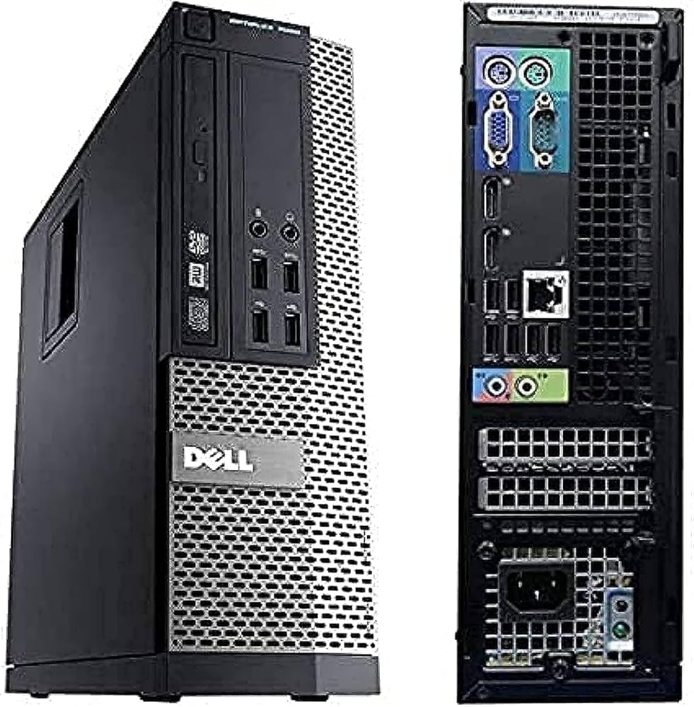 2020 (Refreshed or Renewede) Optiplex 7020 SFF Core i5 4th 8GB Ram 256GB SSD Desktop PC Windo 11 With 5g Wifi Original