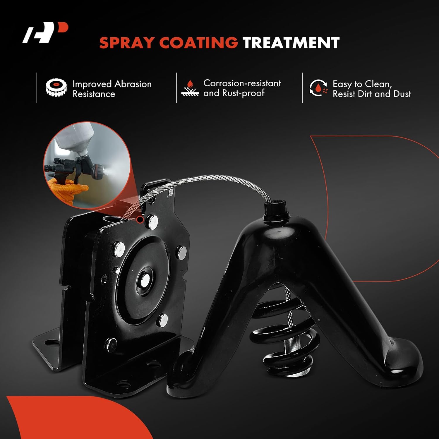 A-Premium Spare Tire Hoist Spare Tire Winch Carrier Compatible with Chevrolet Silverado 3500 HD 2020-2024 & GMC Sierra 3500 HD 2020-2023