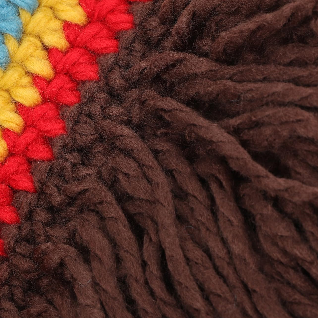 3stücke Weird Wig Hat Lustige Gestrickte Mütze Mit Regenbogenperücke Warm Und Einladend Für Männer Und Frauen Für Partys Und Besondere Anlässe