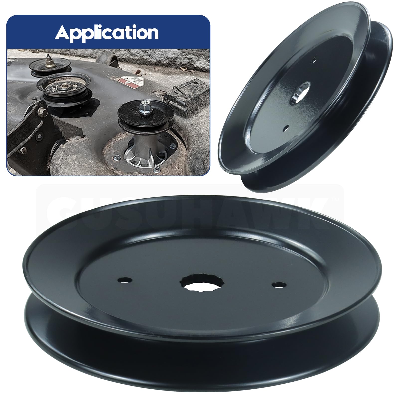 153535 Pulley GUSUHAWK 2 Pack Replace Craftsman Pulley 153535, 532