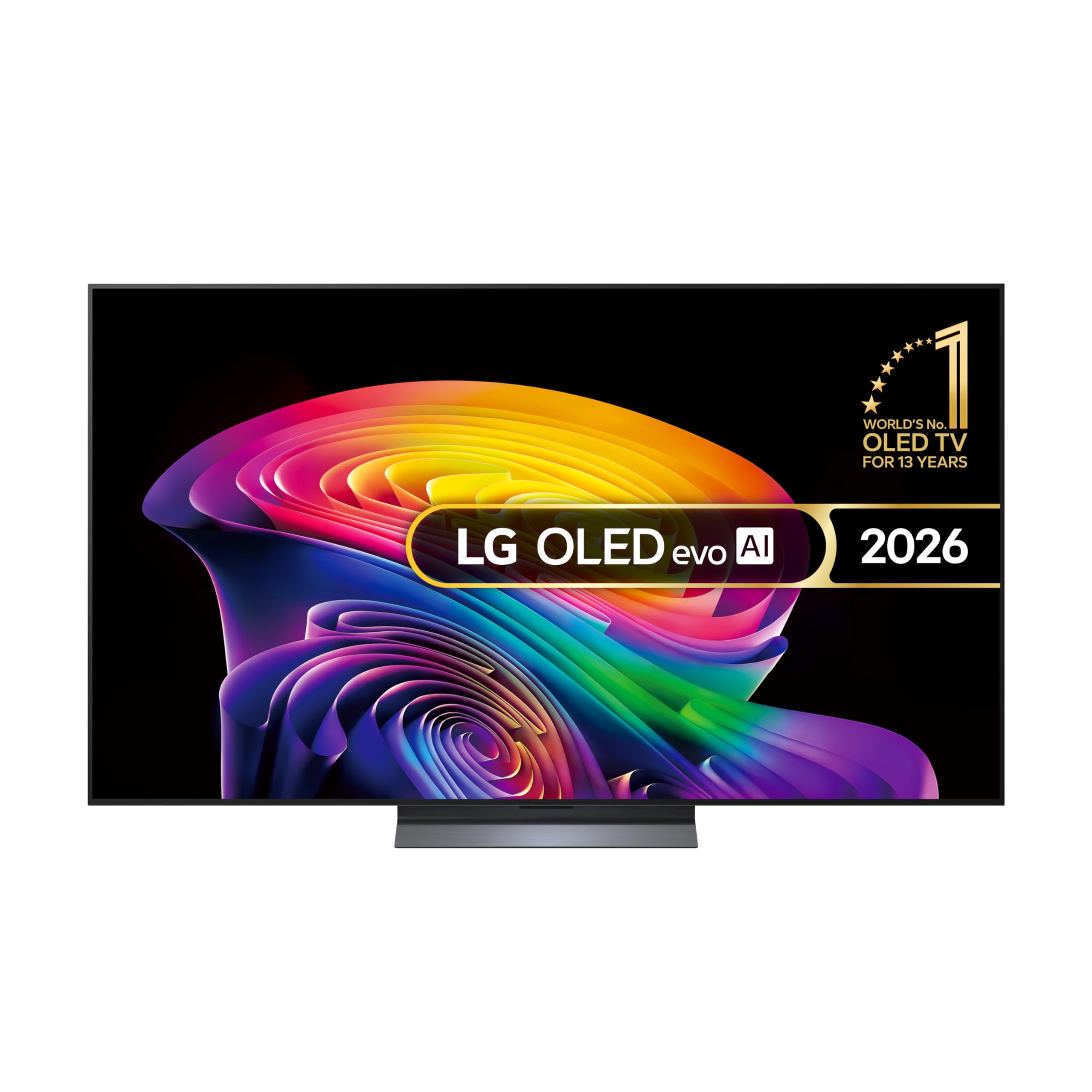 LG OLED evo AI C6 65-inch 4K Smart TV - OLED65C65LA (α11 AI Processor 4K Gen3, 120Hz (VRR 165Hz), Dolby Vision, Dolby Atmos, FILMMAKER MODE™ [Model year 2026]