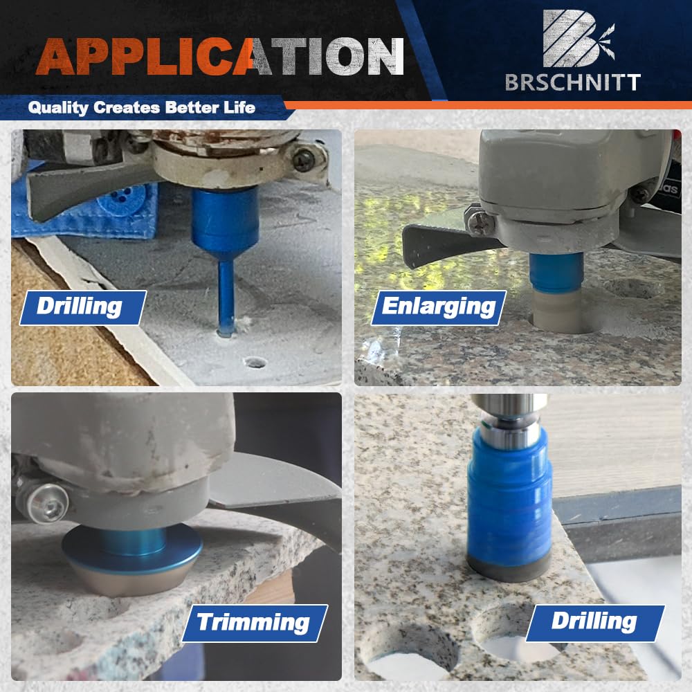Diamant Droogboor, 16 mm, Zelfkoelend 6-kant Schacht, 159816