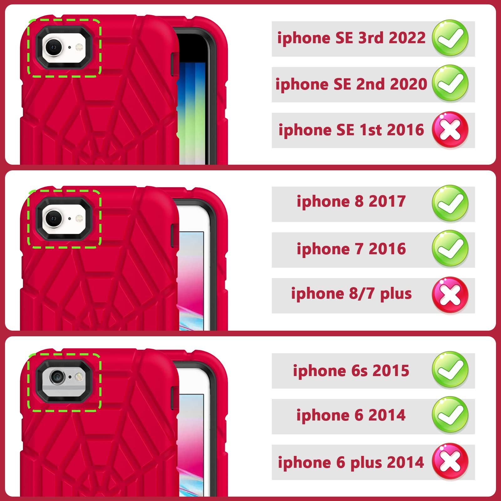 Grifobes: For Iphone Se 2022/2020, Iphone 8/7/6/6s - View #8