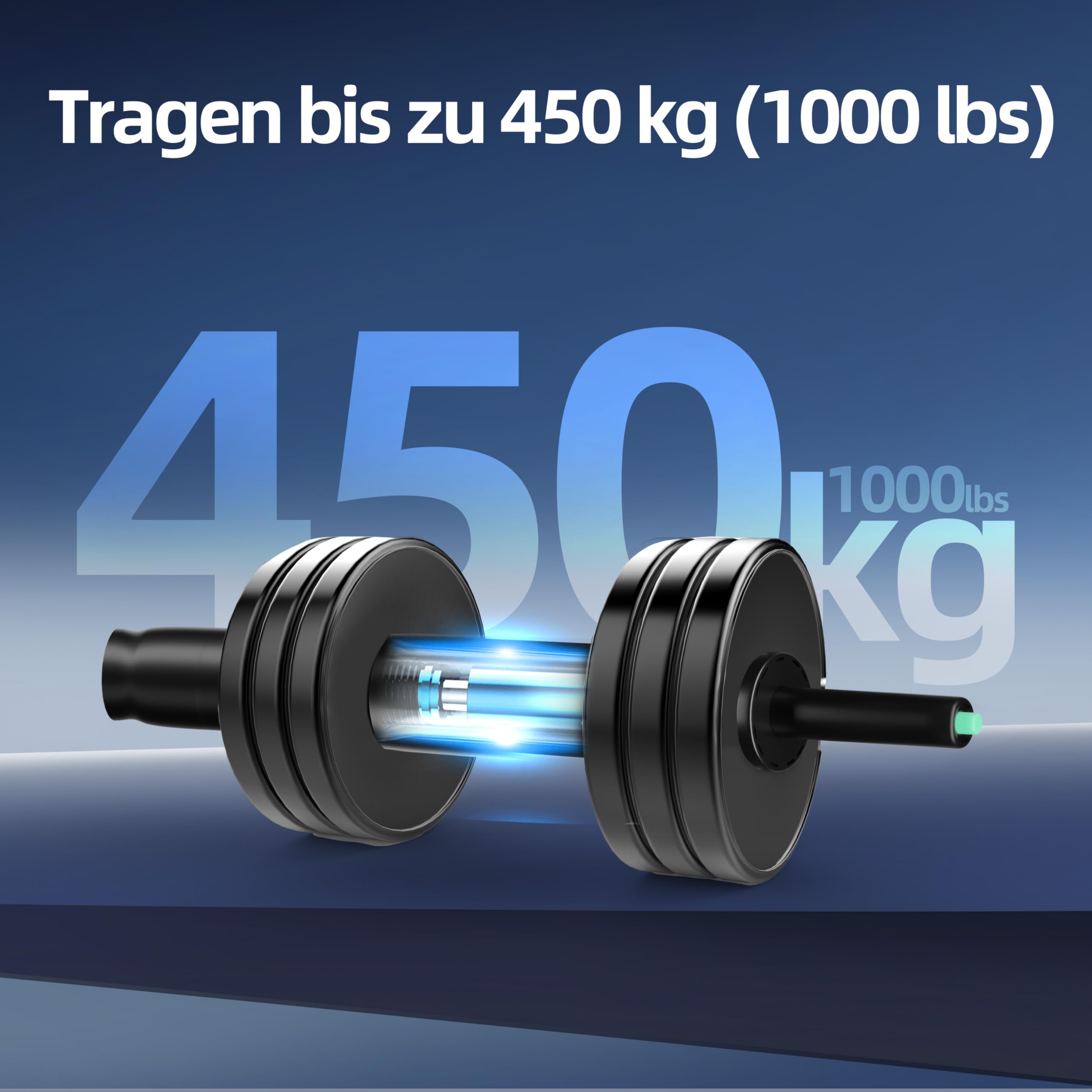 Mastery Mart Gasdruckfeder für Bürostühle, Länge 272mm - 388mm Gasdruckfeder, Gasdruckdämpfer Belastbar bis 450 kg, Bürostuhl Ersatzteile, TÜV, Klasse 4, Universelle Passform (Schwarz, Nicht für 1KEA)