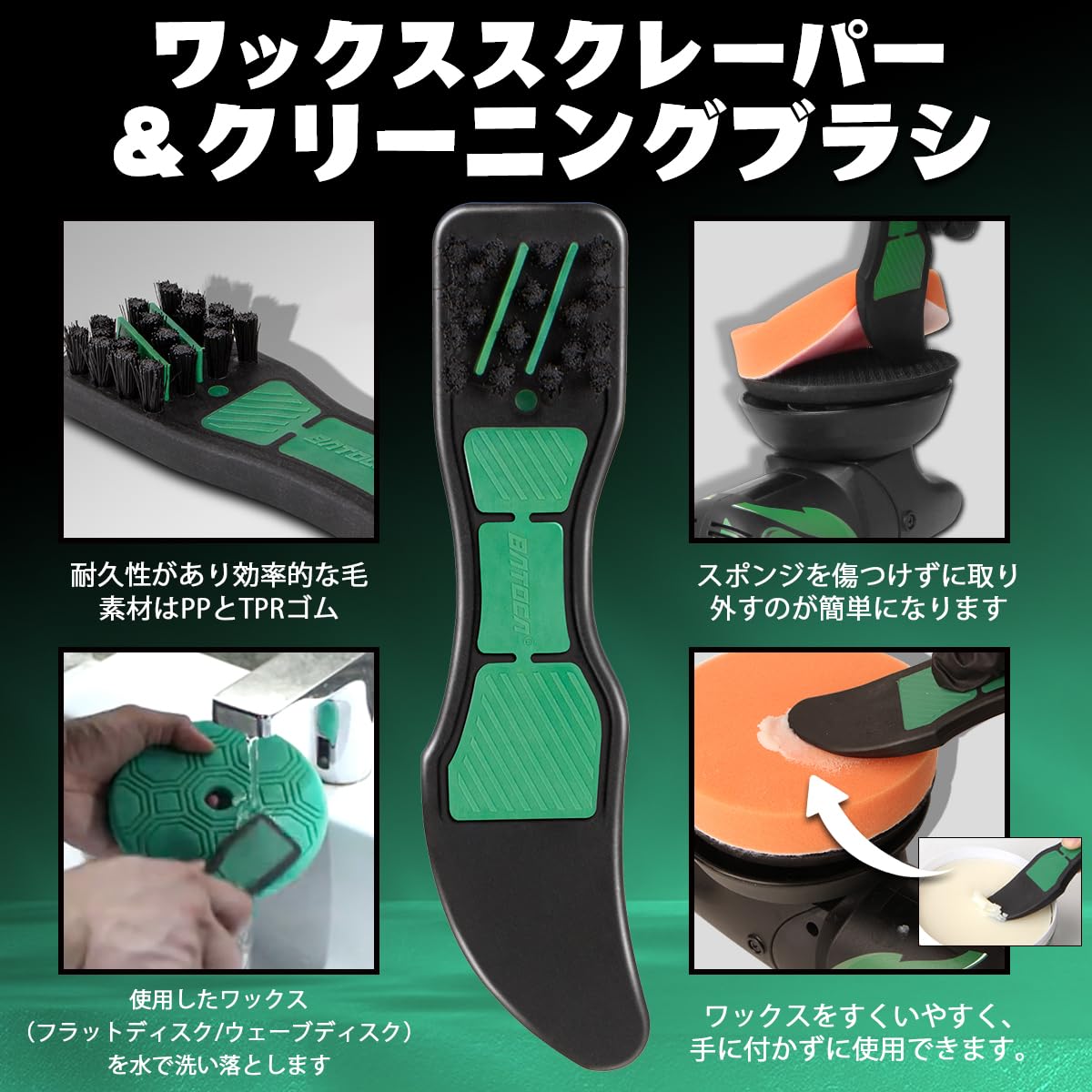 中古 BATOCA-S2 コードレス ポリッシャー バッテリー1個付き BATOCA S2 5 インチコードレスカーポリッシャー 8 ミリメートル
