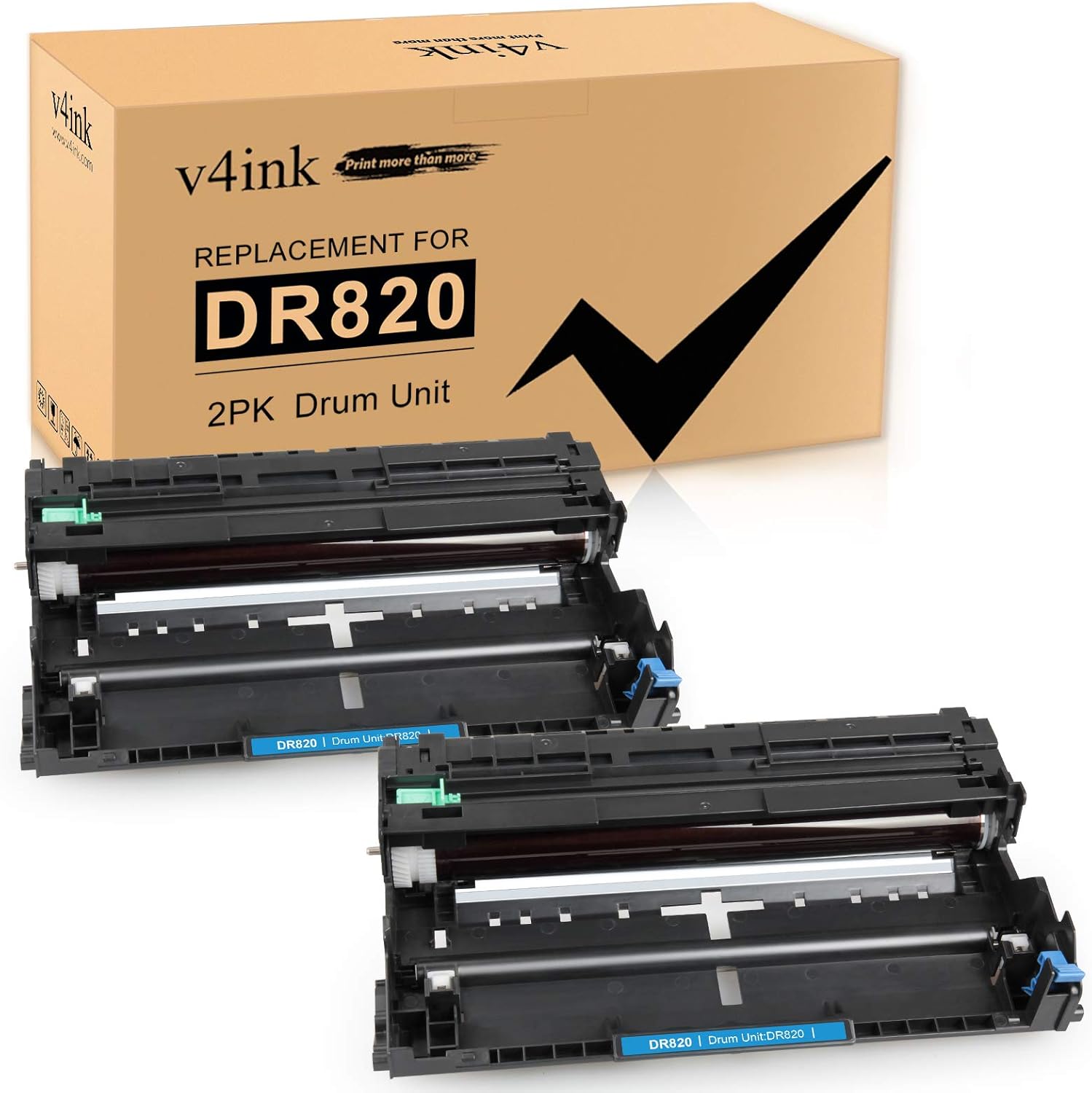 v4ink DR820 Compatible Drum Replacement for Brother DR820
