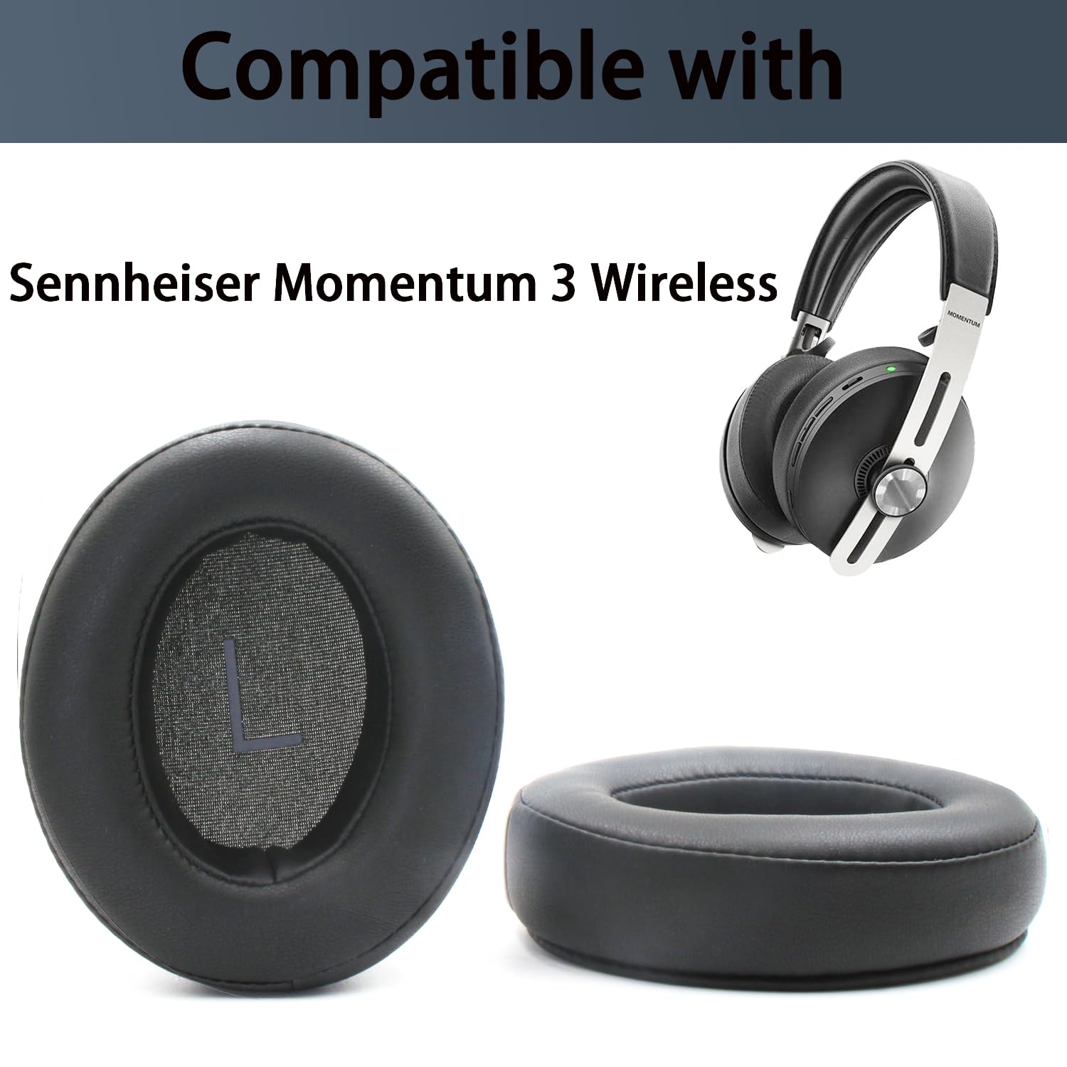 Amazon | Xinyuekj 交換用イヤーパッド、Sennheiser Momentum 3