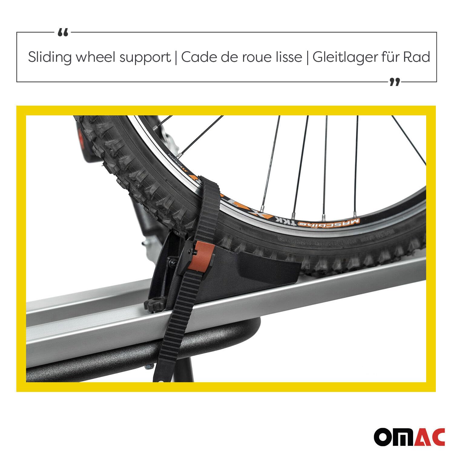 Menabo Portabicicletas 3 bicicletas compatible con VW Tiguan/Allspace 2007-2025 aluminio negro plata