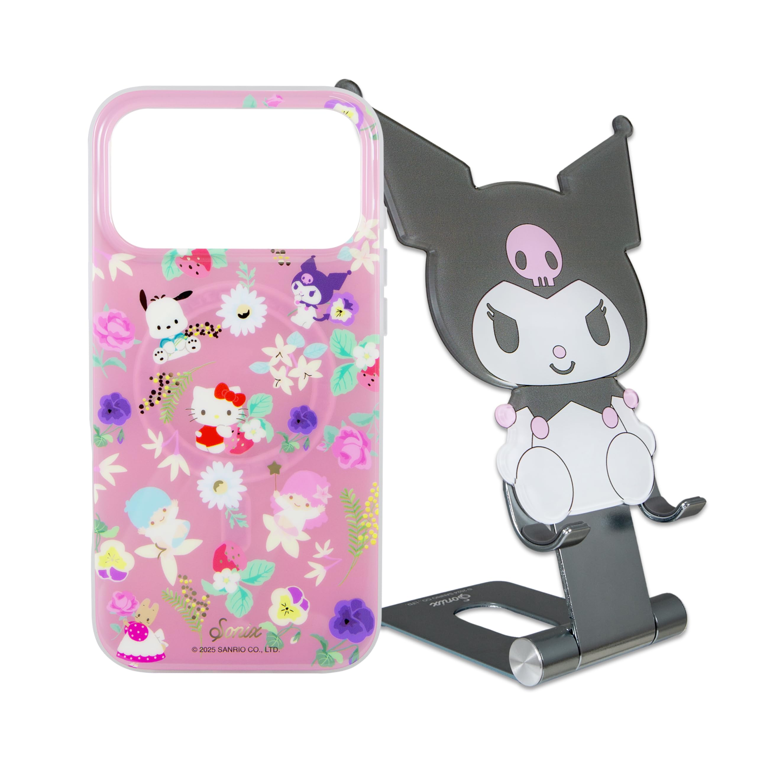 Amazon.com: Sonix x Sanrio Case + Kuromi Adjustable Phone Stand