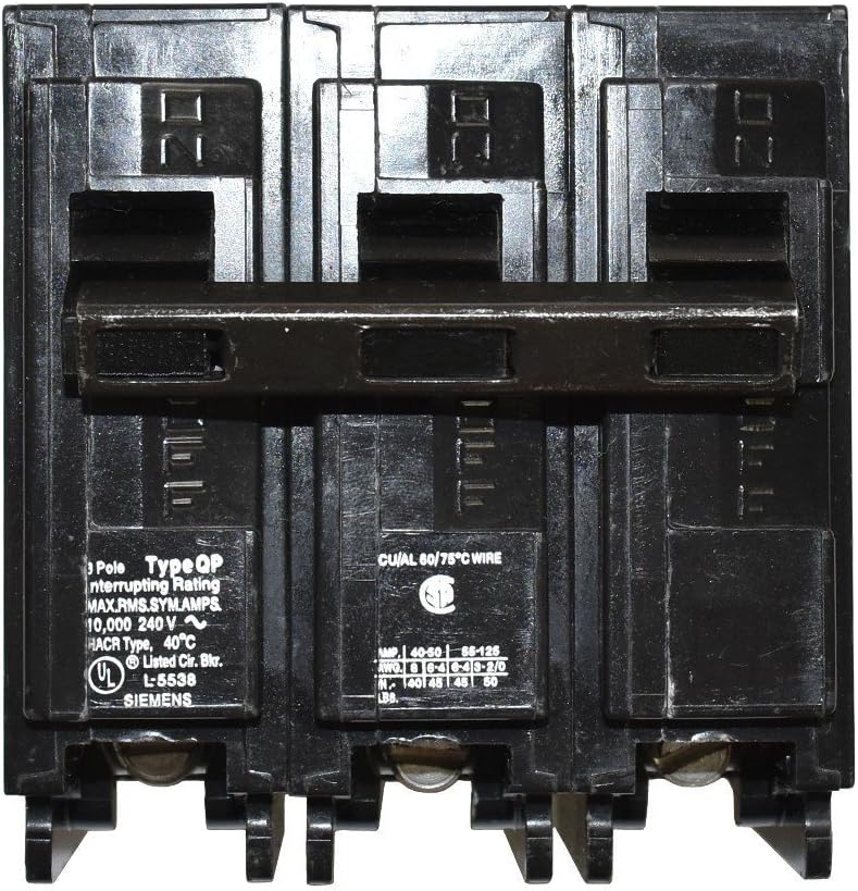 Q330H 30-Amp Three Pole 22kA Type QPH Circuit Breaker