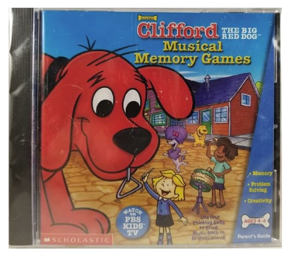 Clifford Musical Memory Games (Ages 4-6)
