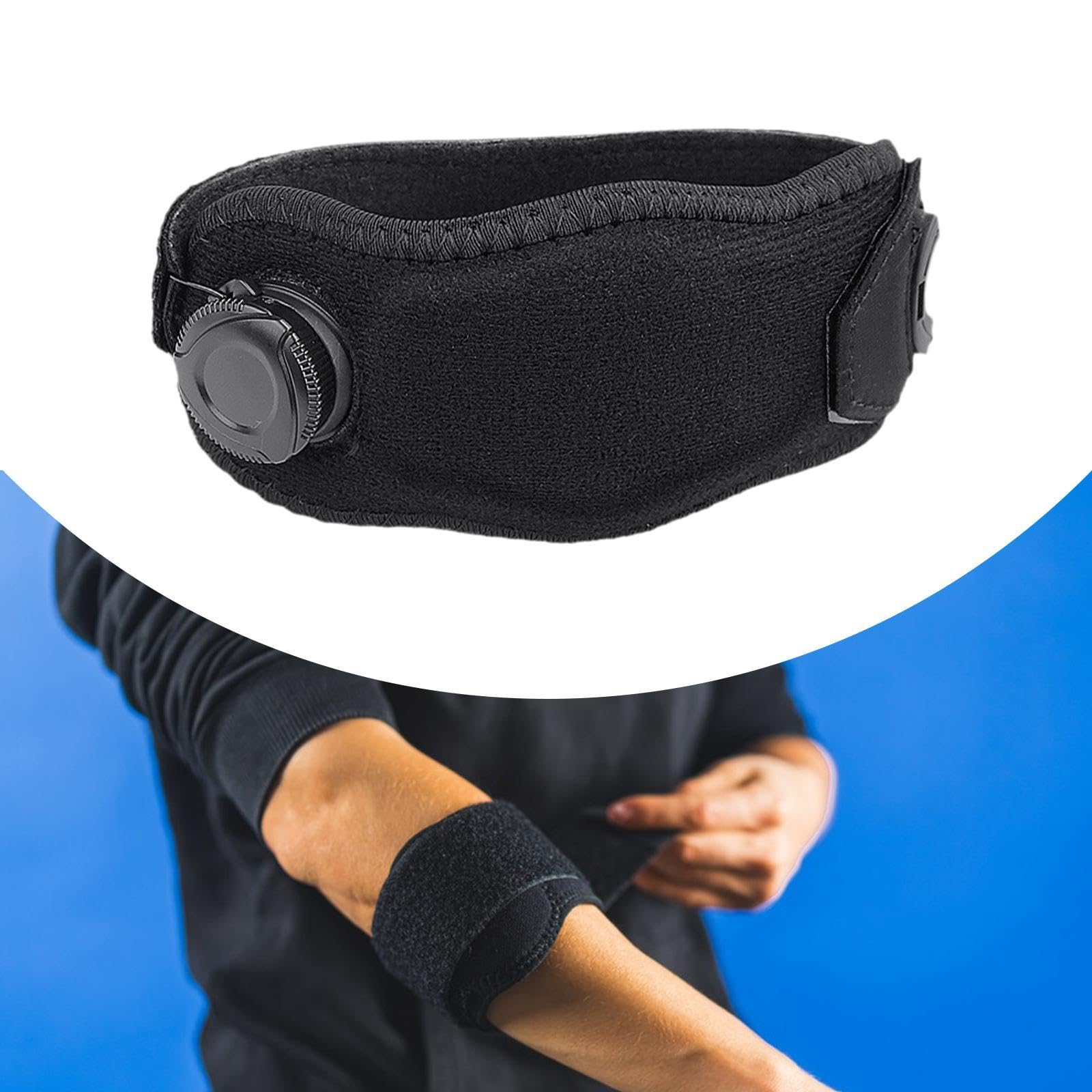 rockible Elbow Brace,Elbow Wrap,Forearm Elbow Guard,Padding Crashproof Elbow Sleeve Elbow Protection Pad for Golfer Volleyball Tennis
