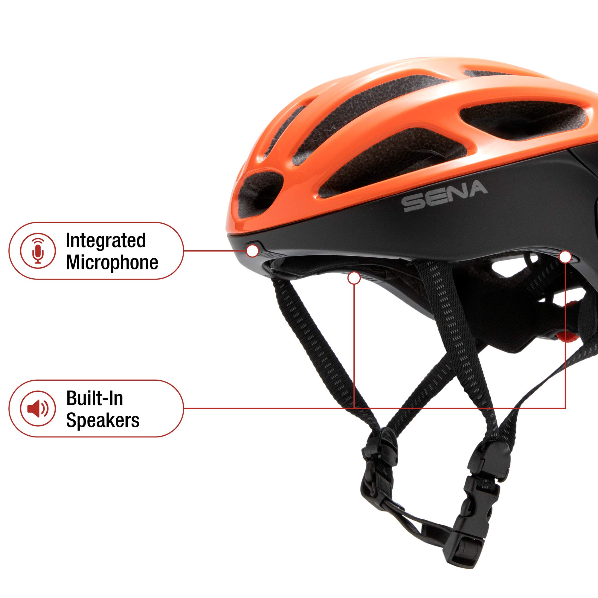 SENA R1 Smart Bicycling Helmet (Large)