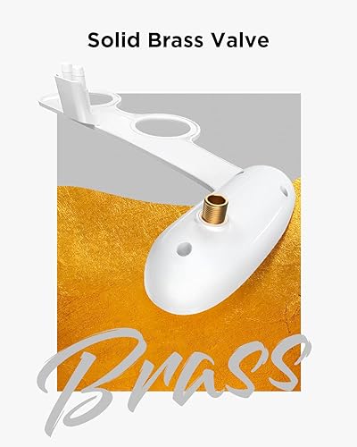 Miniatura 5 de Ciays Toliet - Accesorio de asiento, boquillas dobles autolimpiantes, accesorio de bidé no eléctrico para lavado sanitario y femenino, bidés