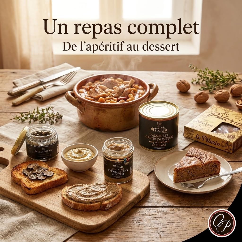 Cellier du Périgord Pack Découverte Repas Périgourdin 6 Pièces