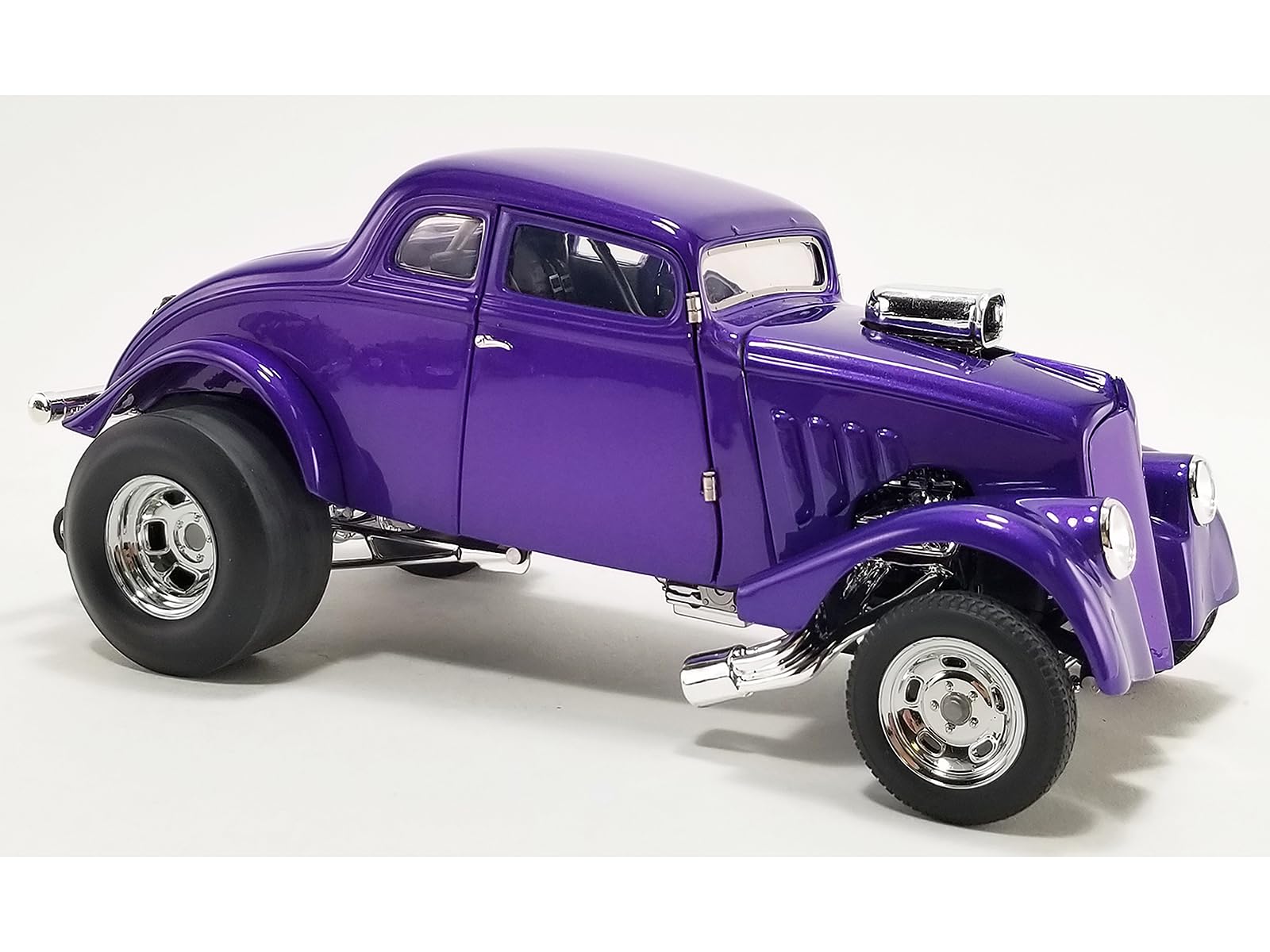 1933 Willys Gasser Plum Crazy Purple Limited Edition to 246 Pieces Worldwide 1/18 Diecast Model Car by Acme A1800925