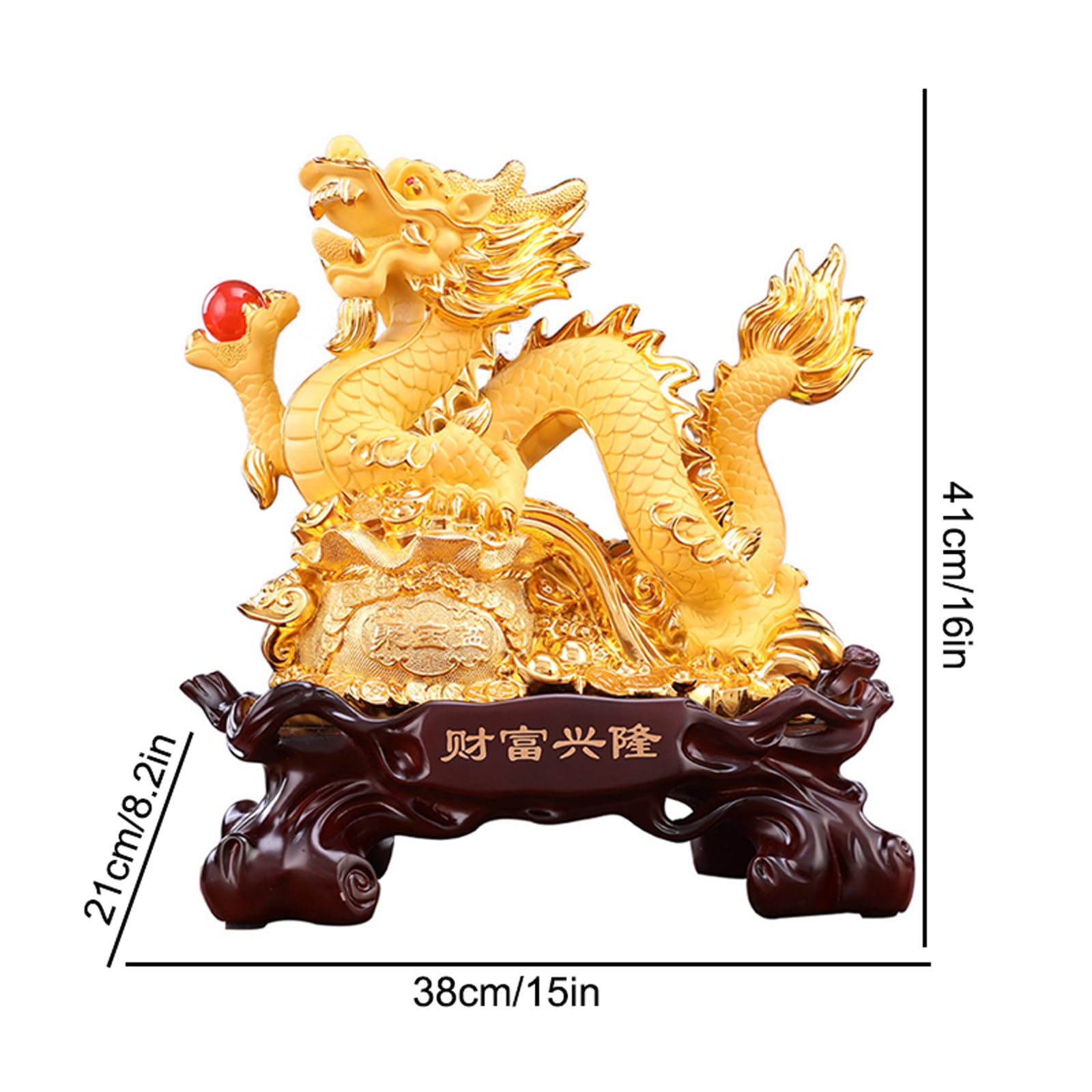 Les Chevaliers Du Zodiaque FIGURINE DE DRAGON Du Nouvel An Chinois,  Sculpture De Dragon, Souvenirs Chevalier Du Zodiaque, image size:1600x1600