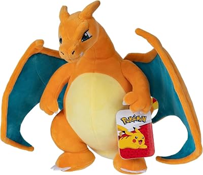 Pokémon Peluche Giganti Charizard 30 cm – Pupazzi Nuova 2024 – Peluche Autentici Ufficiali Giochi