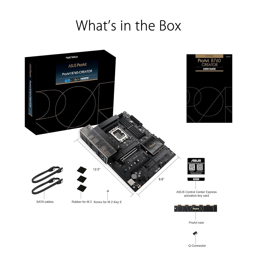 ASUS Mainboard PROART B760-CREATOR - ATX - Socket LGA1700