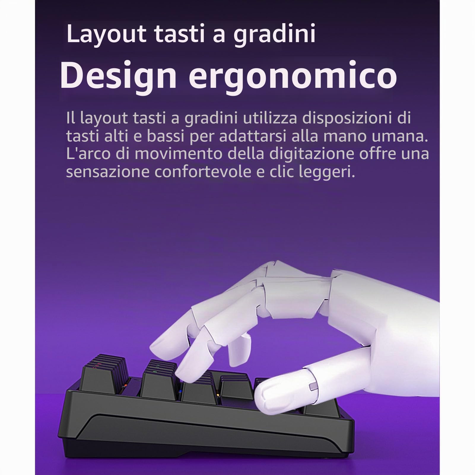 Zunate Tastierino Numerico Meccanico, Tastierino Numerico Cablato USB C a 34 Tasti, Retroilluminazione RGB, Interruttori Blu, Tastiera Numerica Esterna per PC Desktop Portatile, per (BLACK)