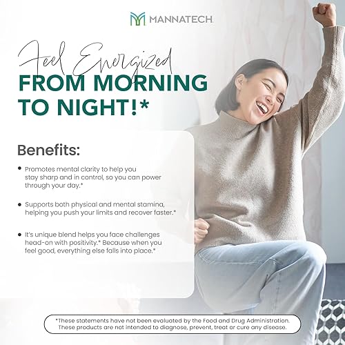Miniatura 4 de Mannatech - TruEdge Energy - Nitidez y resistencia, mezcla de cafeína, L-teanina, calostro, zinamita, resistencia física, ponche de frutas - 2.65