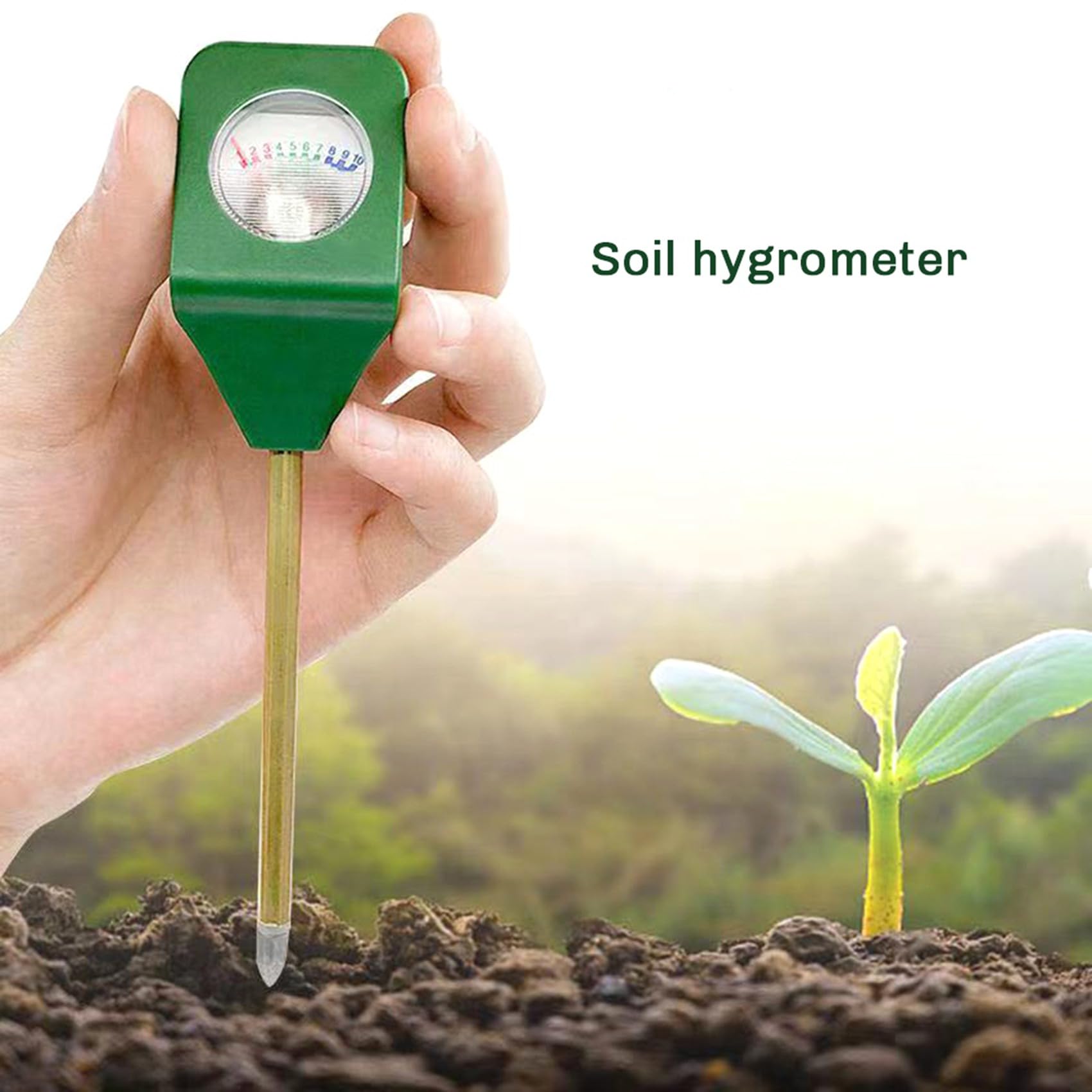 40 STÜCKE Mini Tragbarer Hygrometer Tester Bodenfeuchtigkeit Humidimetre Meter Indoor Topfpflanzen Plantagen Bodenanalysator