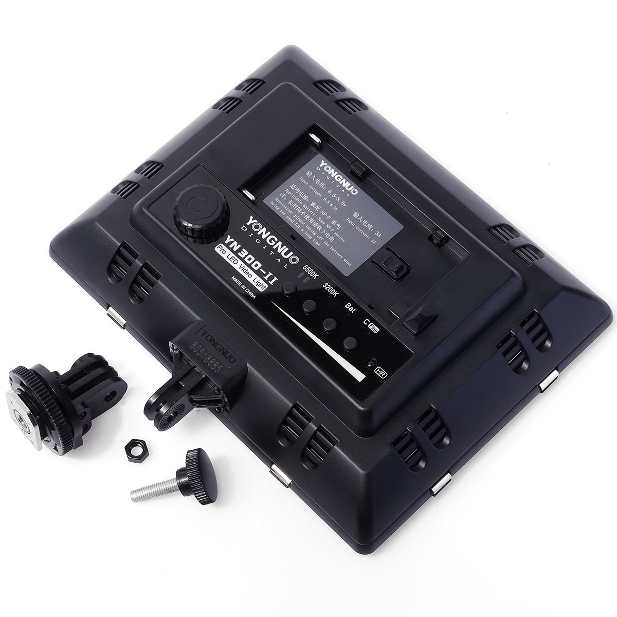 feelworld fw760　yongnuo YN300 II Yongnuo YN300 II LED Video Light for Camera Camcorder Nikon D5200