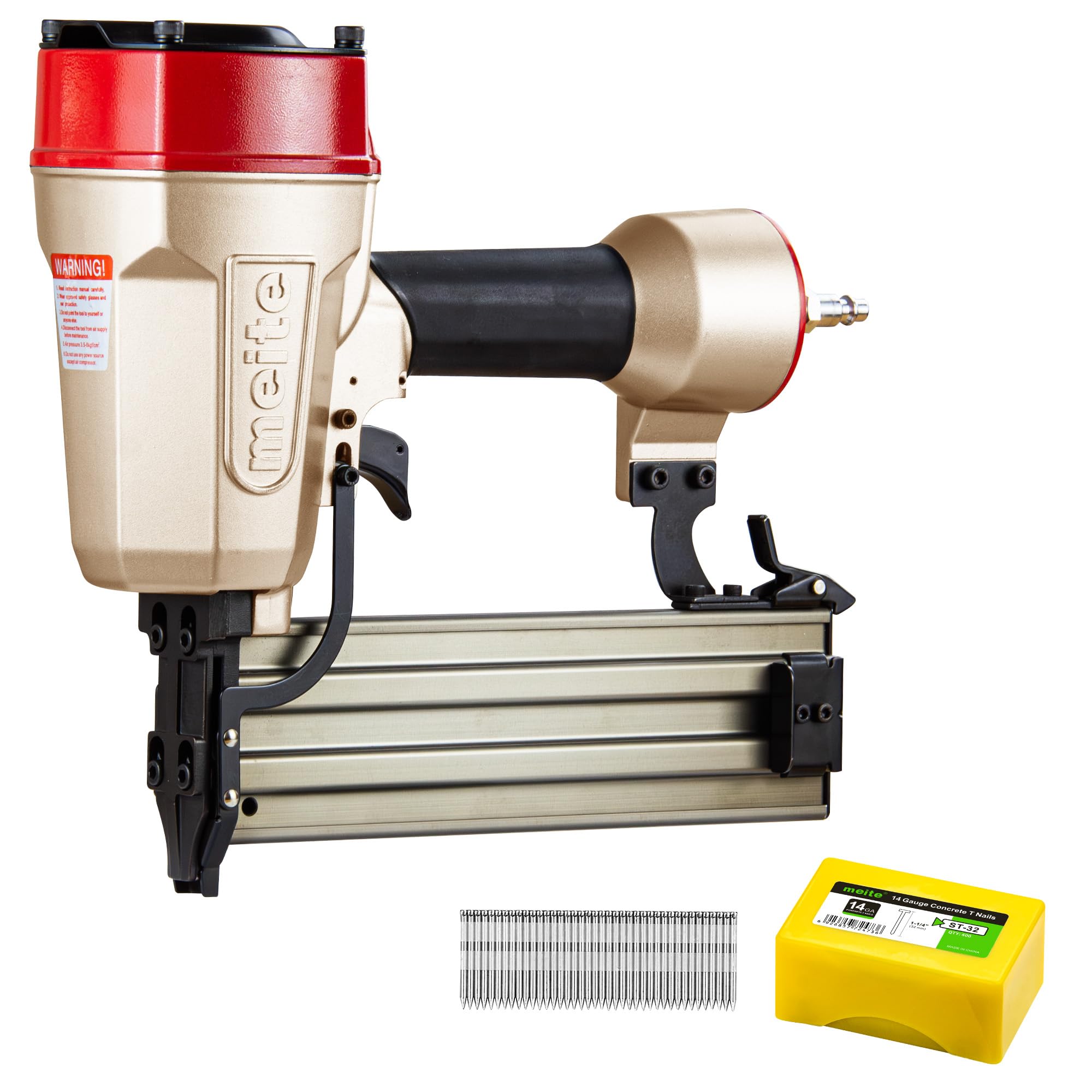 meite ST64E Concrete Nail Gun - 400 Nails -1