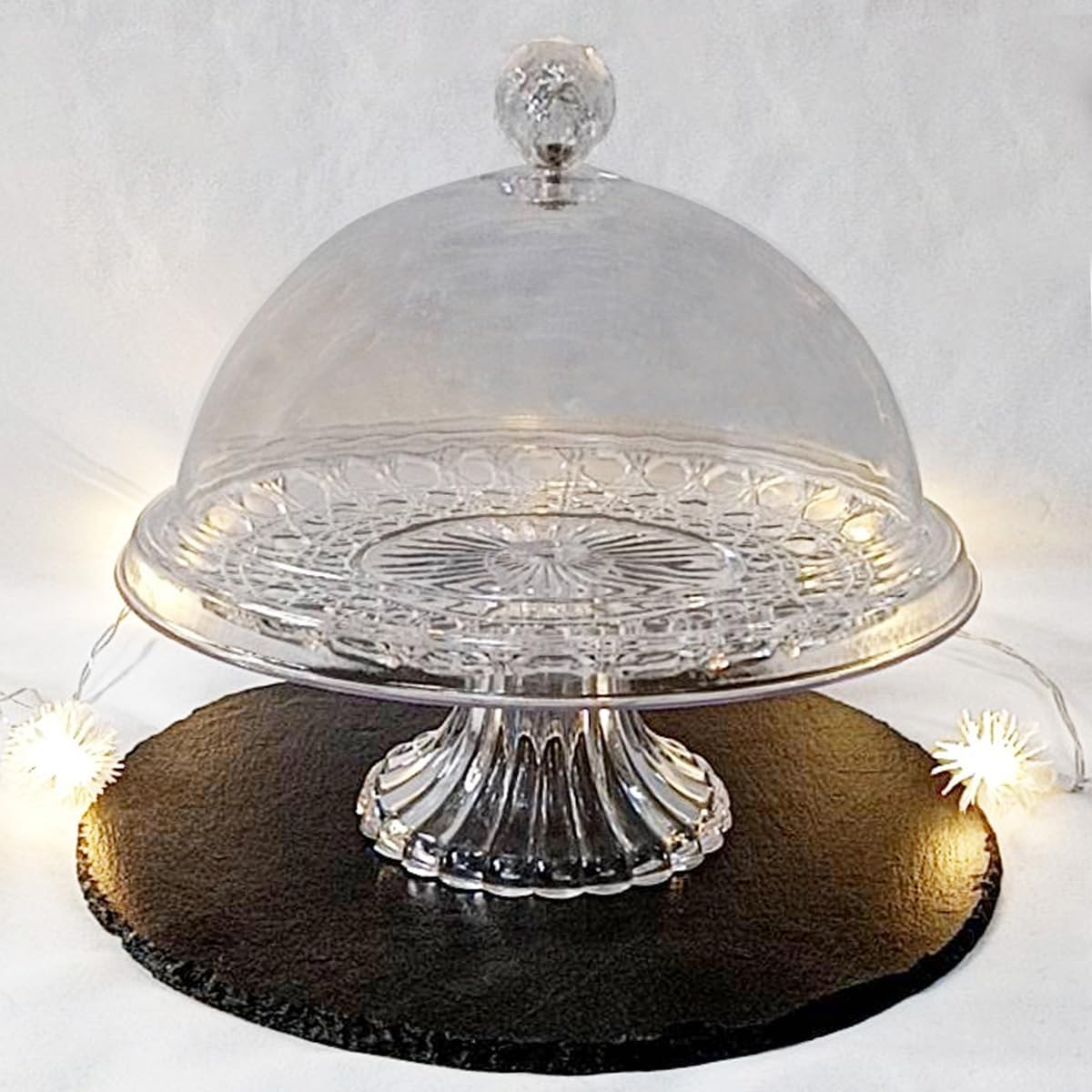 Amazon｜MMmall ケーキスタンド アクリル樹脂 プラスチック製 ケーキ台 cake stands フルーツ皿 ケーキディスプレイ