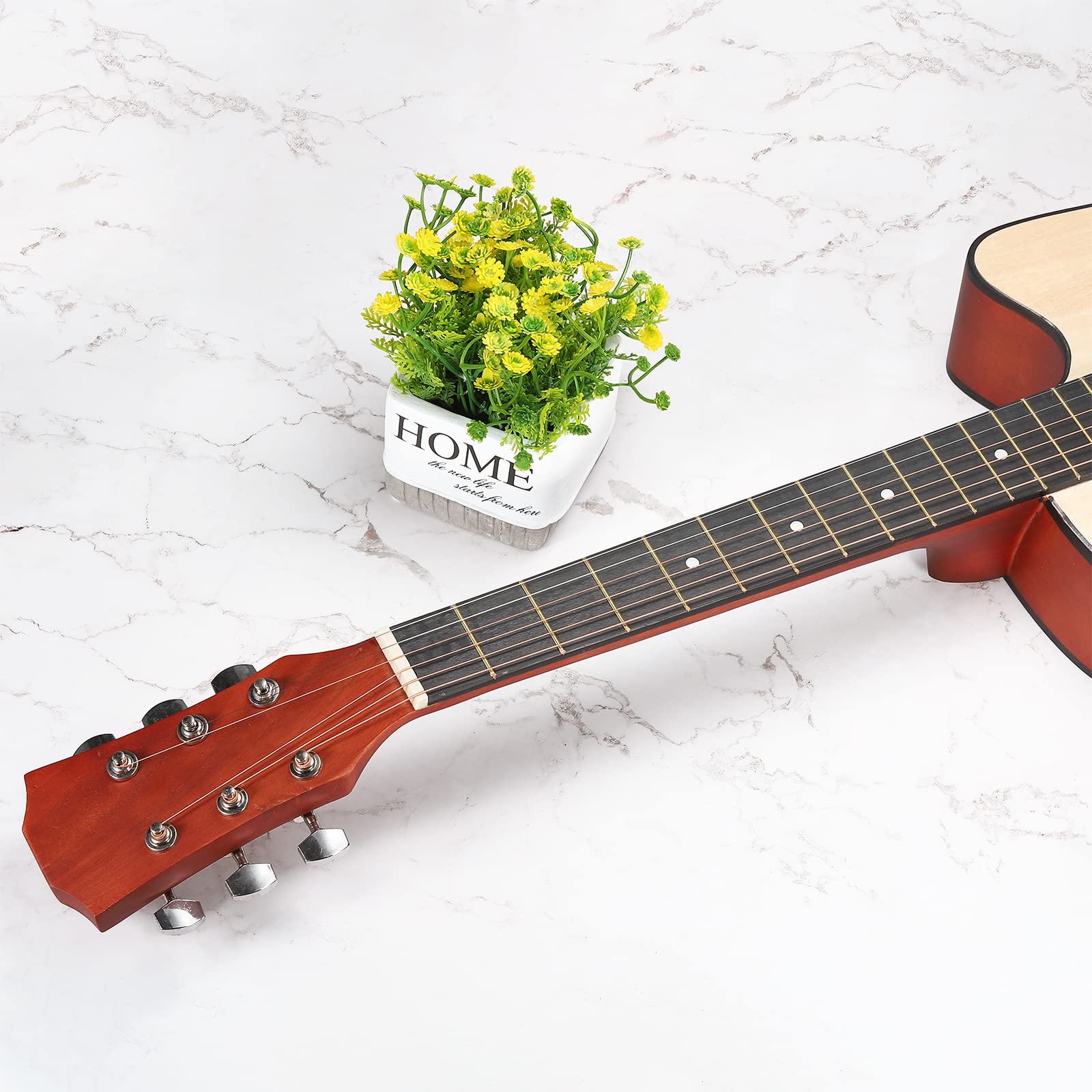 Snapklik.com : MECCANIXITY Inlay Fretboard Dots Guitar Inlay Dots White ...