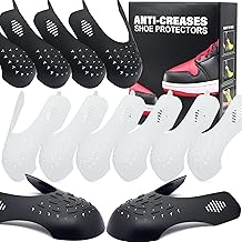 6 Pairs Shoe Crease Protectors, 2022 New Version Crease Protector for Air Force and Air Jordan, Crease Guards for Sneaker and Casual Shoes, for Men's 7-12/ Women's 5-9