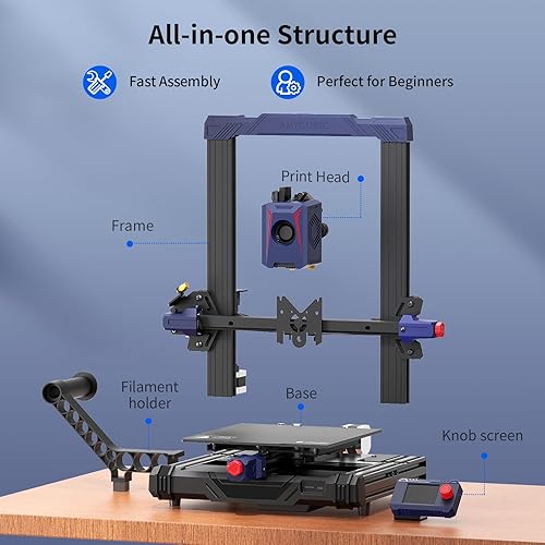 Miniatura 6 de ANYCUBIC Impresora 3D Kobra 2 Neo, 9.843 ins Velocidad máxima de impresión FDM, impresora 3D de nivelación automática inteligente Z-Offset mejorada