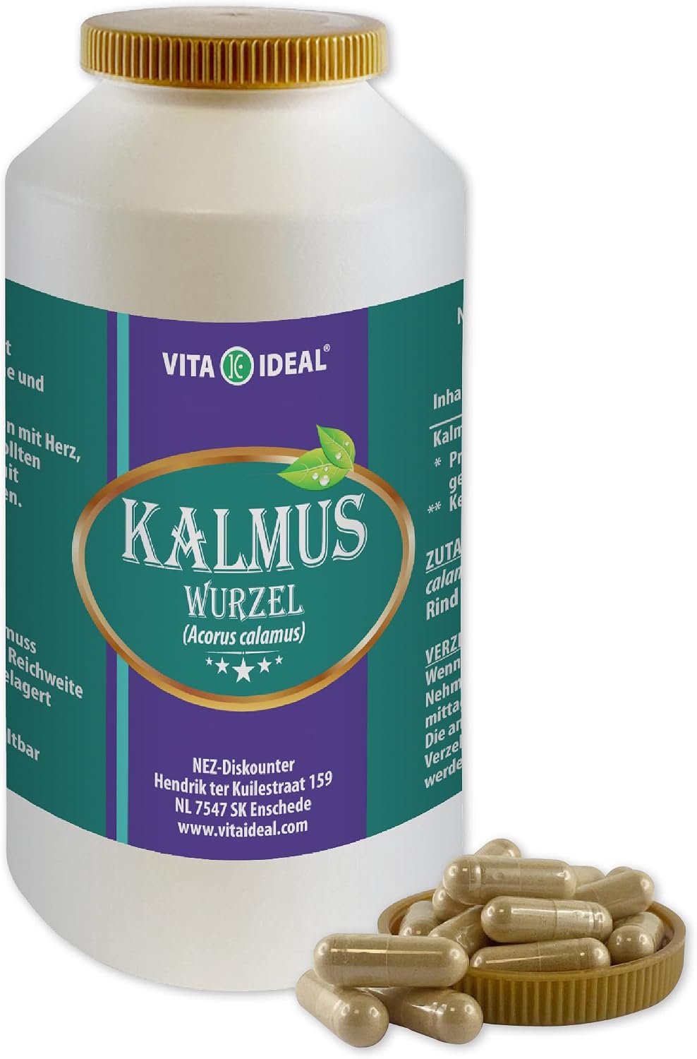 Löwenzahnwurzel Tee Kalmuswurzel Geschnitten – Rein Natürlicher Kräutertee Ohne Zusätze, Vegan & Lecker Calmus Wurzel