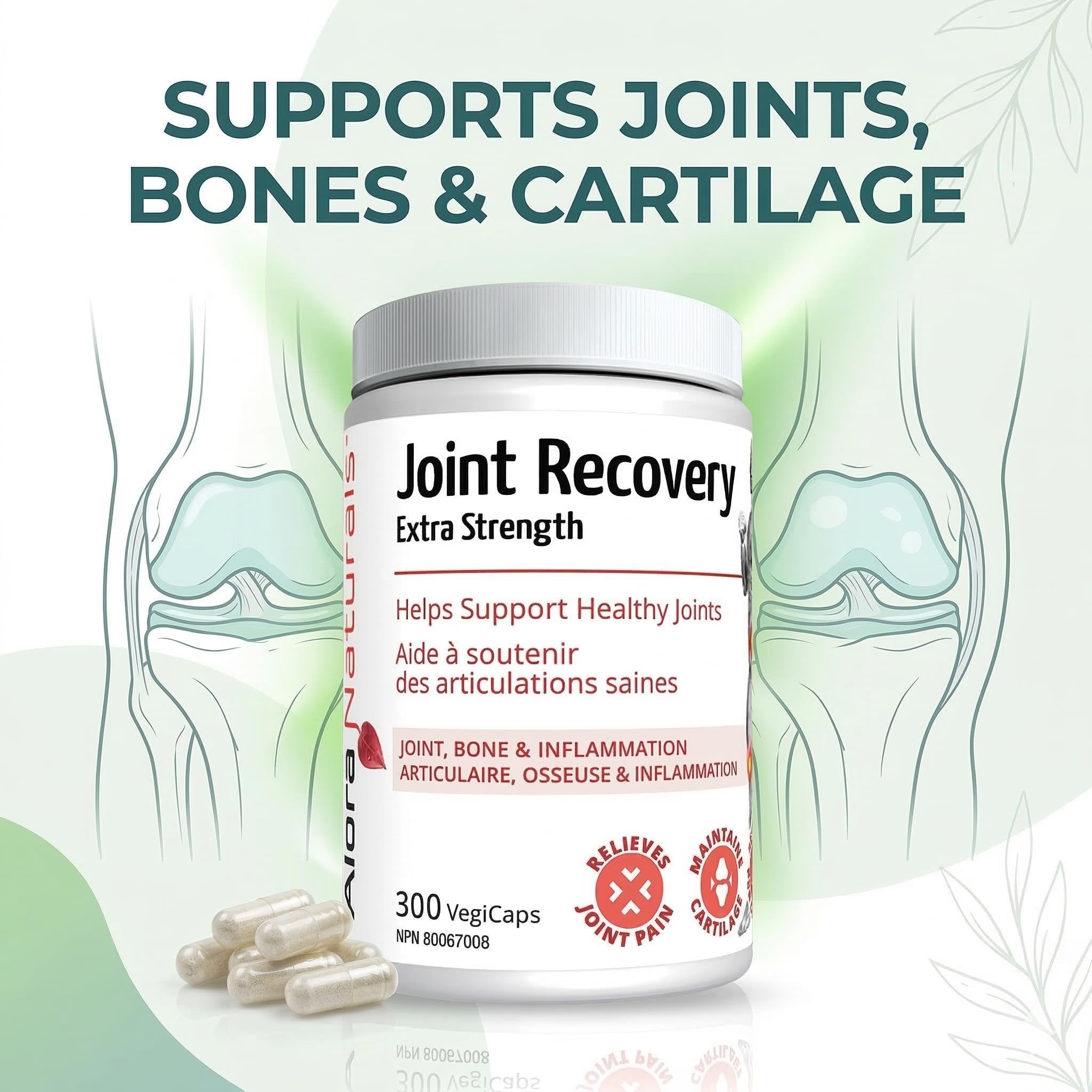 Alora Naturals Joint Recovery Extra Strength | Potent Pain Relief