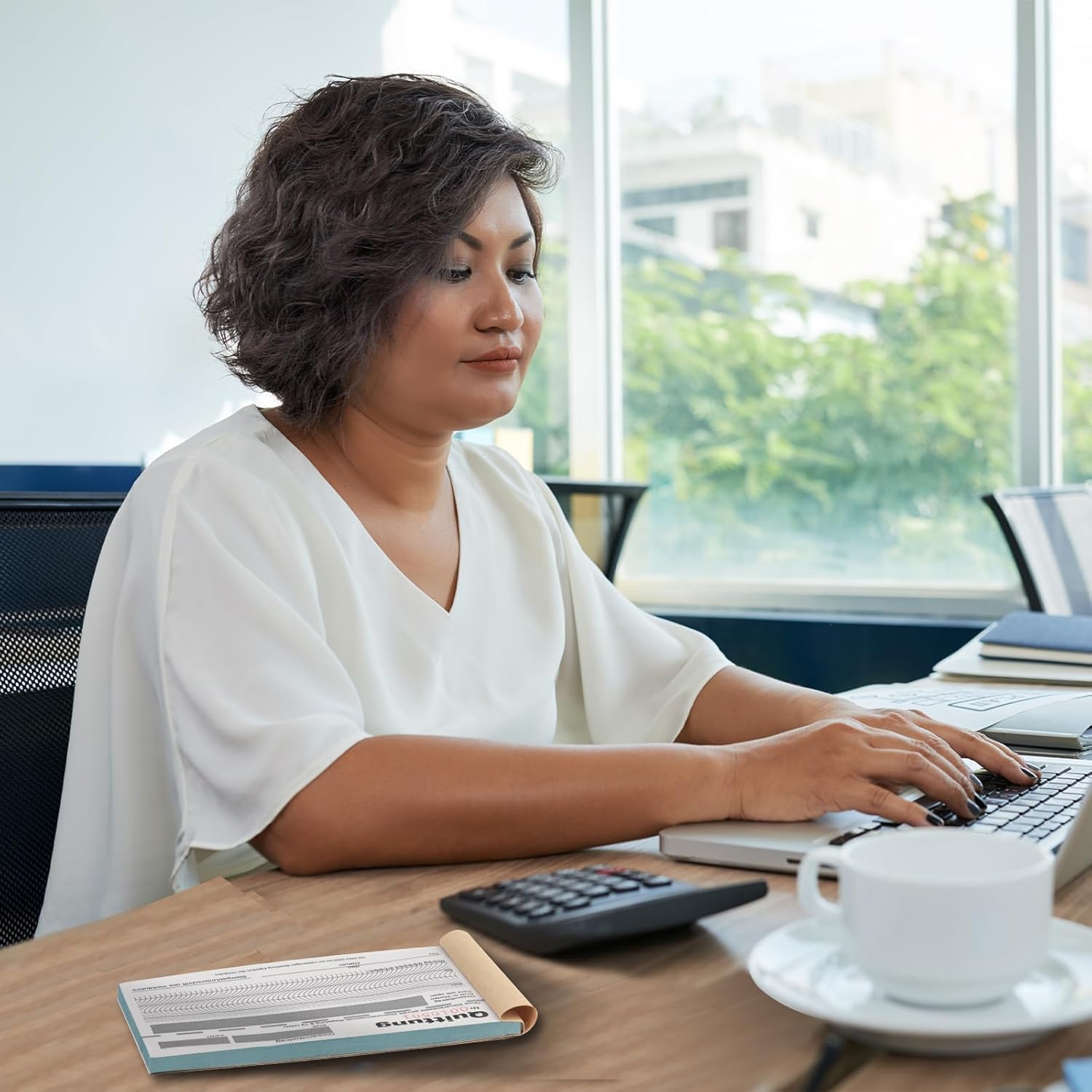 Herlitz Bloc De Reçus 402, Autocopiant, Format A6, 2 X 40 Feuilles - Lot De 5