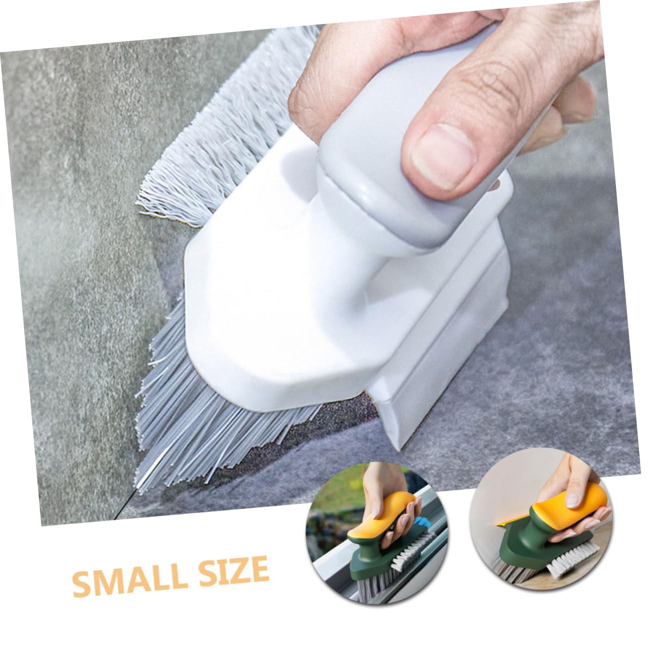 Cabilock 10 Piezas Cepillo De Limpieza De Grietas Fregadora De Piso Cepillo De Limpieza De Lechada De Baño Cepillo De Grietas De Piso Herramienta De Limpieza De Zócalos Cepillo De Limpieza